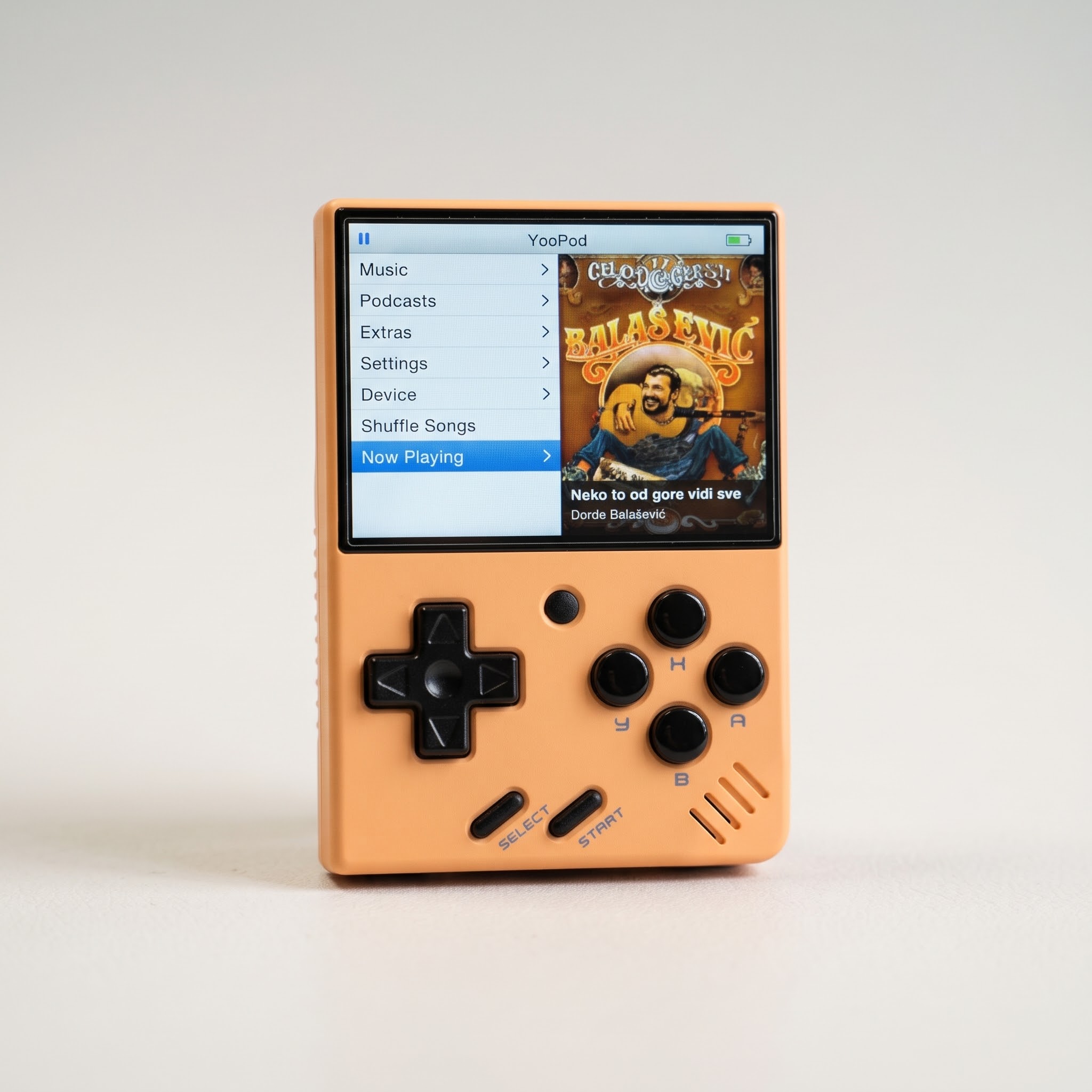 YooPod – iPod style app for the Miyoo Mini